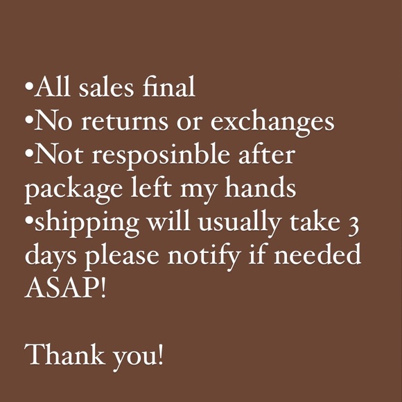 Please read before buying 😊 - Picture 2 of 2